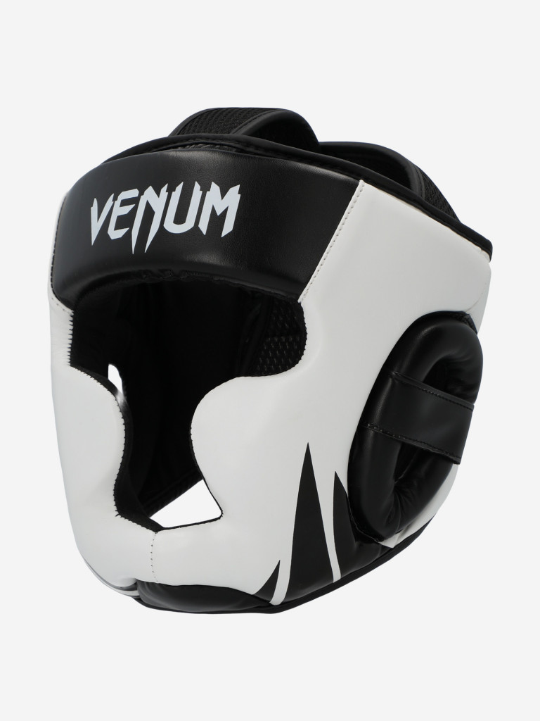 Шлем закрытый, белый-черный, Venum