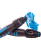 Скакалка ПВХ, со счетчиком, синяя/черная, 3 м STARFIT